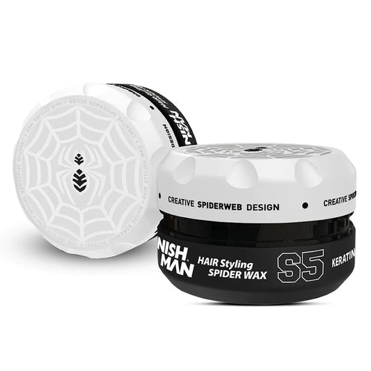 Hair Styling Spider Wax (Keratin) S5 Nishman Aqua