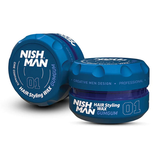 Hair Styling Wax 01 Gumgum Nishman Aqua